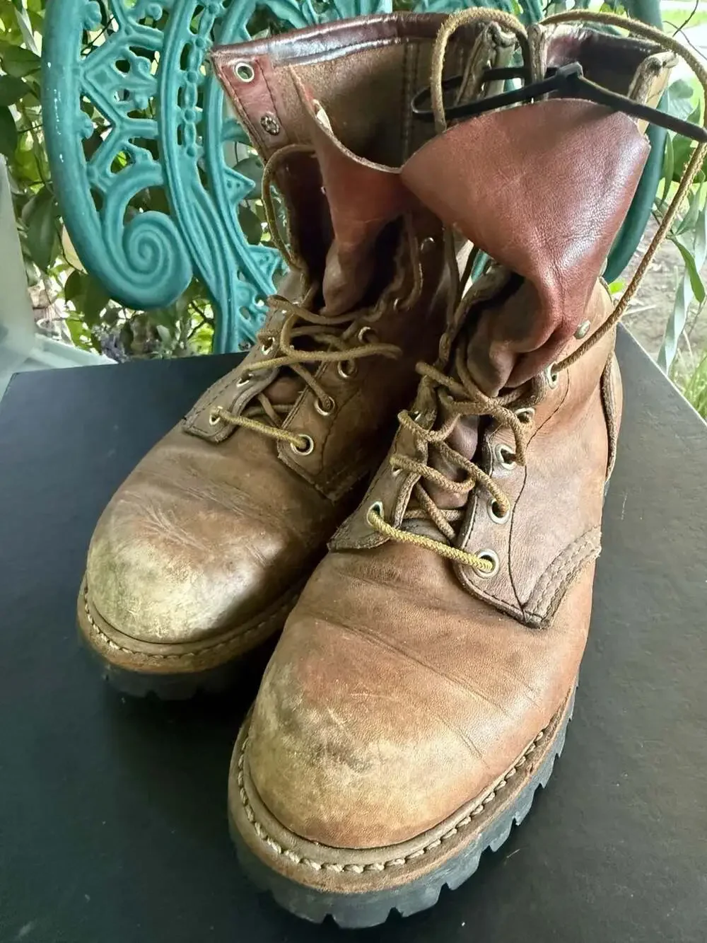 Vintage Red Wing Irish Setter Sport Hunting Boots 9 C